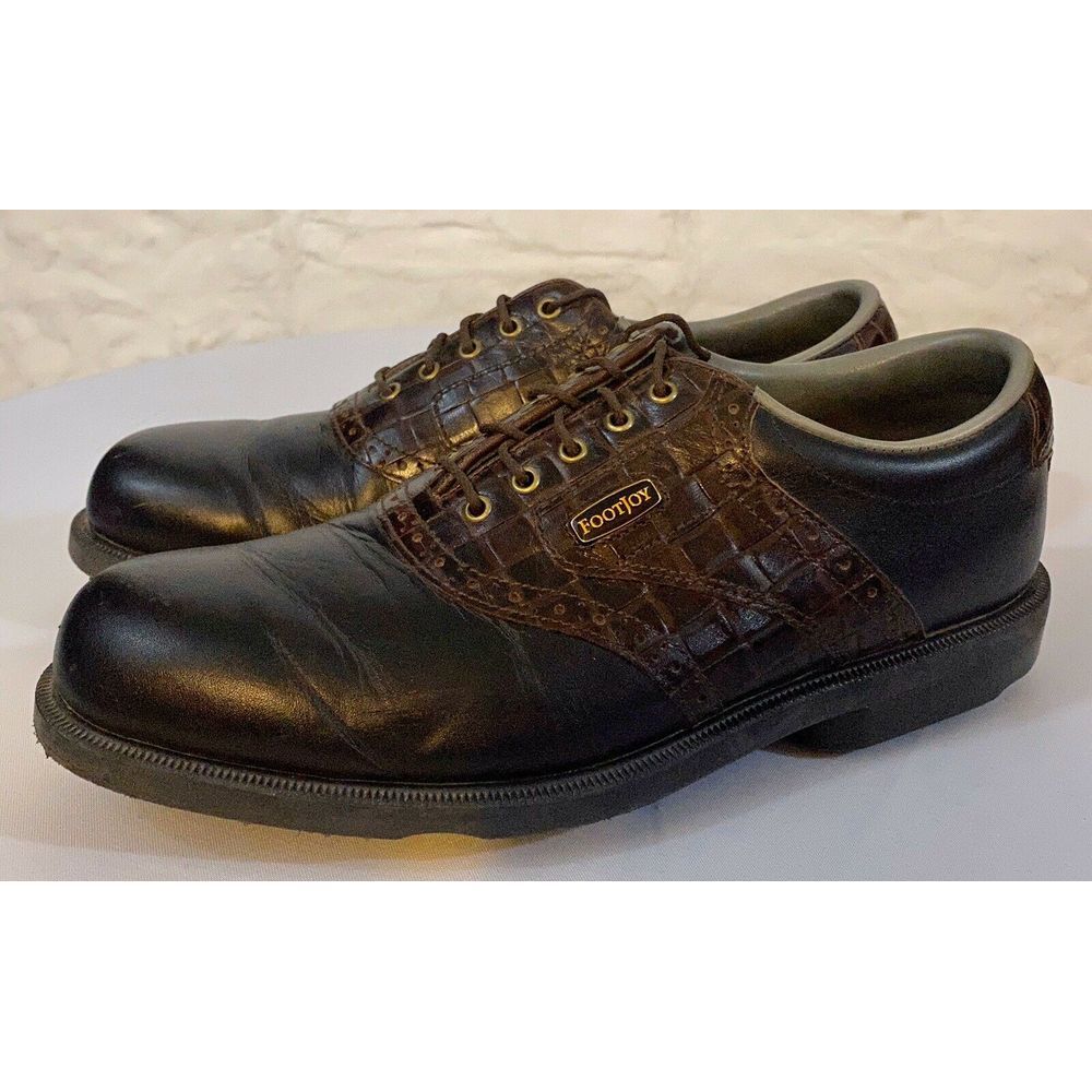 FOOTJOY DRYJOY Aquaflex Leather Golf Shoe Mens 9W